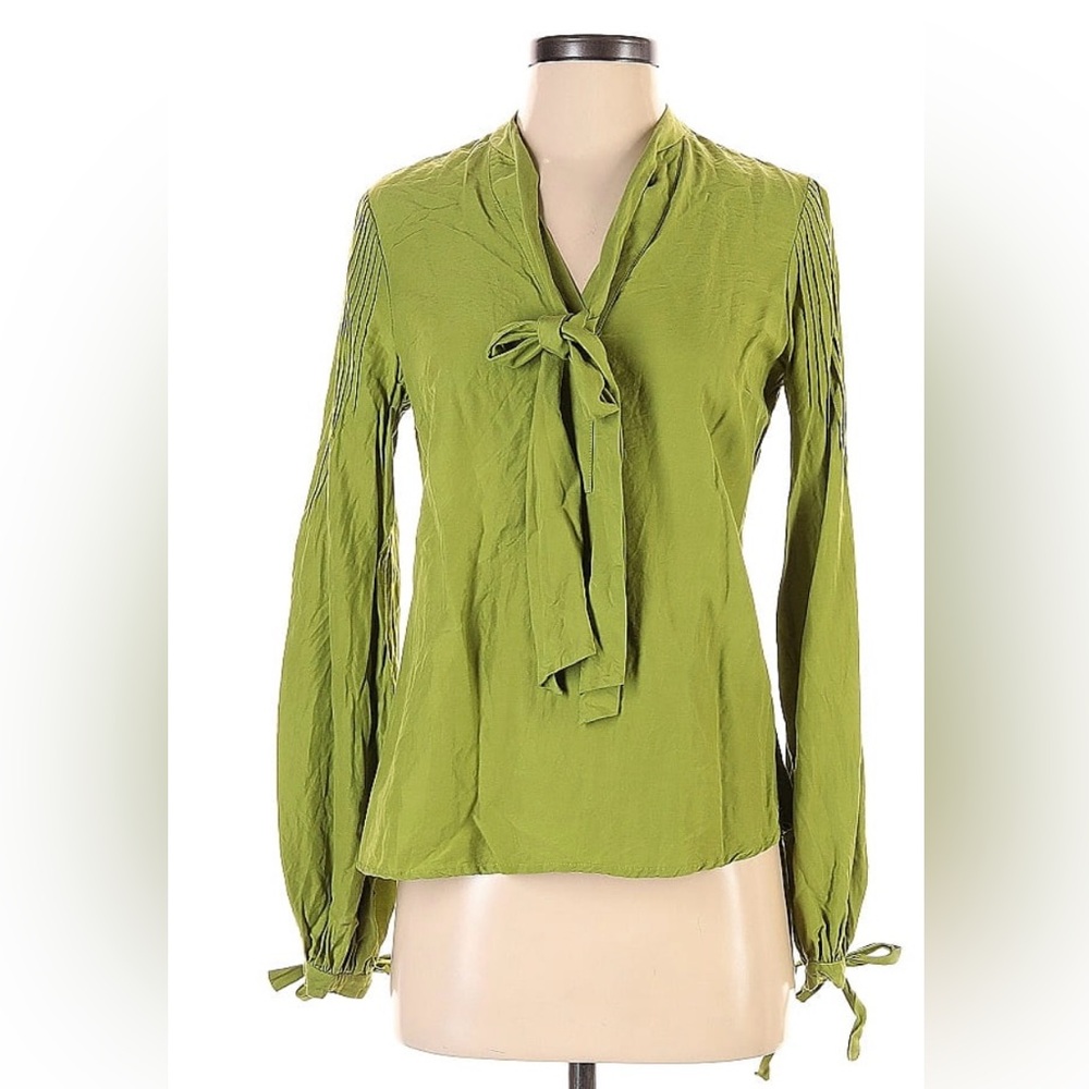 Haute hippie silk blend blouse - sz S